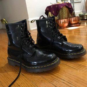 Dr. Martens Patent leather boots